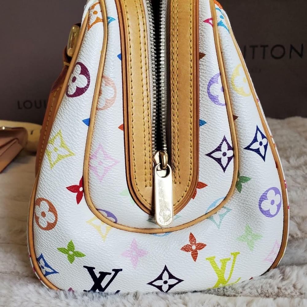 Louis Vuitton Monogram Murakami Multicolor Priscilla White - Picture 5 of 15